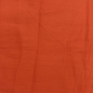 Unstitched Digital Printed Cotton Three Piece Set – Rust Orange Floral Lawn Suit - Image 4